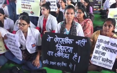 NEET पेपर लीक और लाठीचार्ज के विरोध में भोपाल में हुंकार; 30 जिलों के युवा सड़कों पर