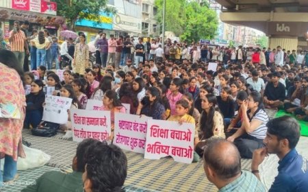 इंदौर में 'न्याय यात्रा 3.0' शुरू होने से पहले ही रोकी गई; राधे जाट समेत कई छात्र नेता हिरासत में