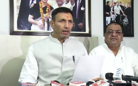 सरदार सरोवर परियोजना पर घमासान; कांग्रेस ने सरकार से मांगा श्वेत पत्र, 7669 करोड़ के दावे पर उठाए सवाल