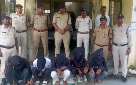 सिवनी के लखनादौन में अंधे हत्याकांड का पर्दाफाश; 6 गिरफ्तार, पुलिस ने बरामद किए मोबाइल और बाइक