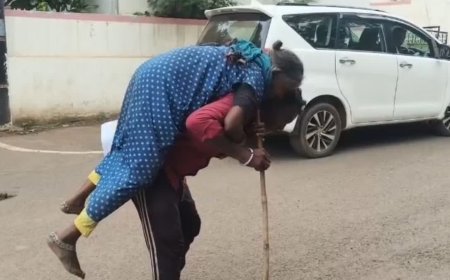 शिवपुरी में ममता हुई तार-तार, छोटे बेटे के अत्याचार से परेशान बुजुर्ग दंपति टपरे में रहने को मजबूर