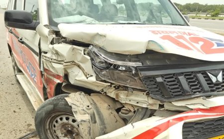 पुलिस ने जगाने के लिए की गुदगुदी, फिर भी नहीं उठा ड्रामाबाज ड्राइवर; अस्पताल पहुंचते ही खुला राज