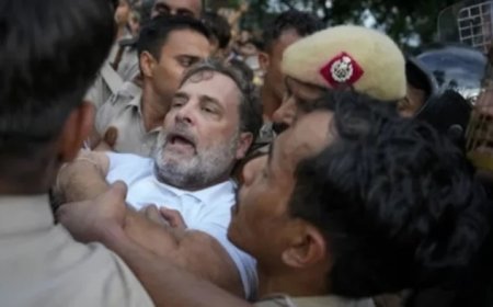 नीट पेपर लीक पर दिल्ली में बवाल; राहुल-प्रियंका का PM आवास घेरने का प्रयास, कई नेता हिरासत में