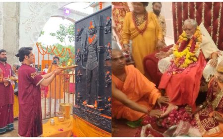 एयर इंडिया के इंजीनियर और मुंबई के कारोबारी ने सांसारिक मोहमाया त्याग कर किया खुद का पिंडदान, ली गुरु दीक्षा