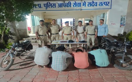 नोटों की बारिश और गड़े धन का झांसा देकर 12 लाख की ठगी; मंदसौर में 4 फर्जी तांत्रिक गिरफ्तार