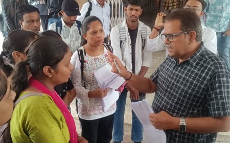 1 घंटे पहले पेपर लीक और नकल के आरोप! नागदा के छात्रों ने कुलसचिव से की शिकायत