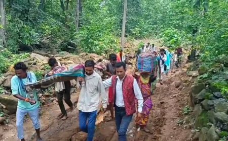 पक्की सड़क न बनने से आहत सिवनी के सरपंच का दर्द, बोले- 'अब आत्महत्या के अलावा कोई रास्ता नहीं'