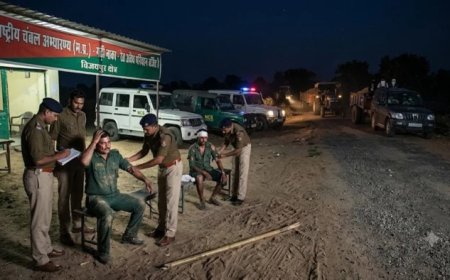 विजयपुर में अवैध रेत परिवहन रोकने पर वन अमले पर हमला, 20 से अधिक आरोपियों ने दी जान से मारने की धमकी