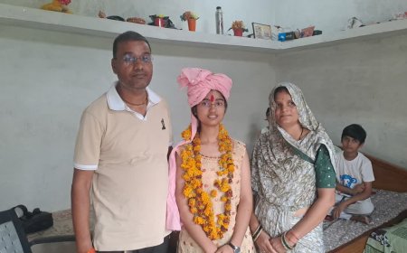 सोशल मीडिया से दूरी और 10 घंटे की पढ़ाई, किसान की बेटी वैष्णवी पटेल ऐसे बनेगी डॉक्टर