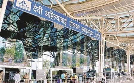 इंदौर का देवी अहिल्याबाई होलकर एयरपोर्ट देश के टॉप-10 एयरपोर्ट में शामिल, जानिए कौन सा स्थान मिला