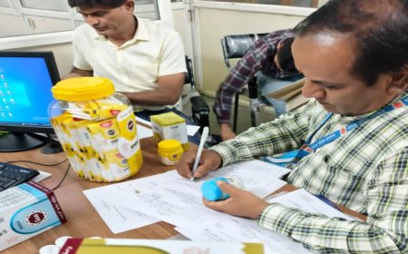 इंदौर में खाद्य विभाग की बड़ी कार्रवाई, गुजरात से आया 6.4 क्विंटल संदिग्ध घी जब्त