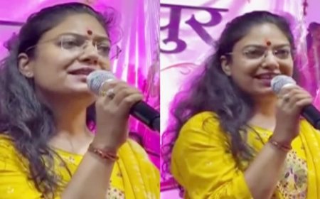 हजारेश्वर मेले में कलेक्टर शीला दाहिमा की लाइव प्रस्तुति; सुरीली आवाज सुन मंत्रमुग्ध हुए शहरवासी