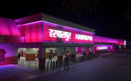 137 साल पुराने हरपालपुर स्टेशन का हुआ कायाकल्प, अब यात्रियों को मिलेंगी ये आधुनिक सुविधाएं