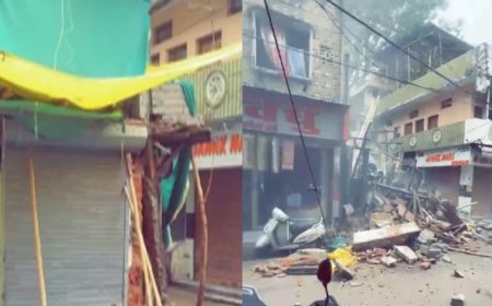 कमानिया और मछरहाई क्षेत्र में लगातार ढह रही हैं पुरानी इमारतें, प्रशासन और सुरक्षा व्यवस्था पर उठे सवाल