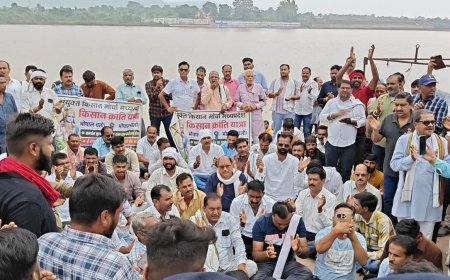 नर्मदापुरम से भोपाल पहुंचे किसान, 100% मूंग खरीदी की मांग को लेकर उग्र आंदोलन की चेतावनी