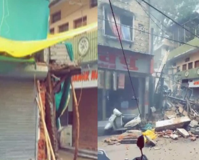 कमानिया और मछरहाई क्षेत्र में लगातार ढह रही हैं पुरानी इमारतें, प्रशासन और सुरक्षा व्यवस्था पर उठे सवाल