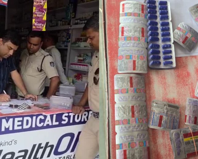 भोपाल में पुलिस और ड्रग विभाग की बड़ी कार्रवाई, बंजारी इलाके से भारी मात्रा में प्रतिबंधित दवाएं जब्त