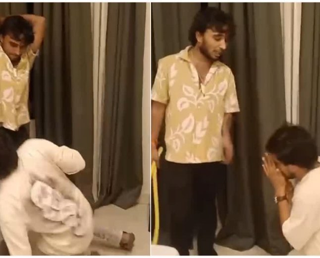 स्पा संचालक से मारपीट का वीडियो वायरल; पैसे के लेनदेन और रैकेट से जुड़े होने की चर्चा