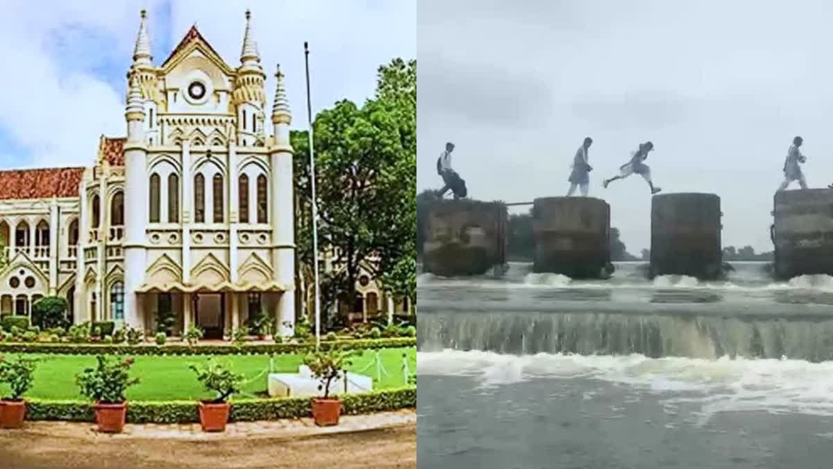 ऊफनती बेतवा नदी पार कर स्कूल जाते बच्चों का वीडियो वायरल होने पर हाईकोर्ट सख्त, सरकार को नोटिस