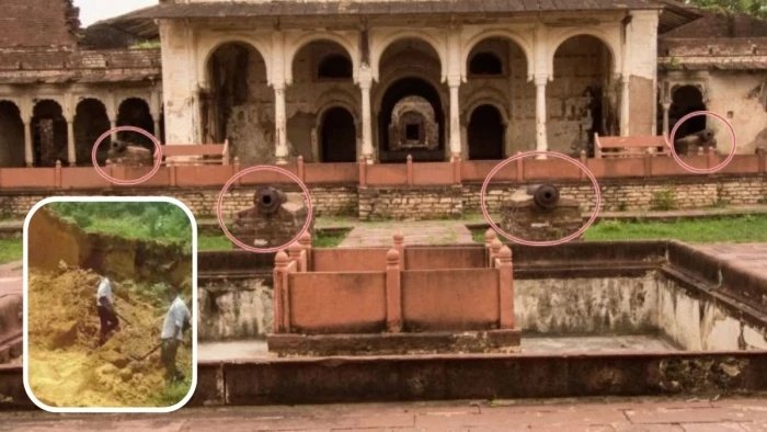 400 साल पुरानी अष्टधातु की तोप चोरी मामला, शिवpuri पुलिस ने राजस्थान के बीहड़ों में खंगाले ठिकाने
