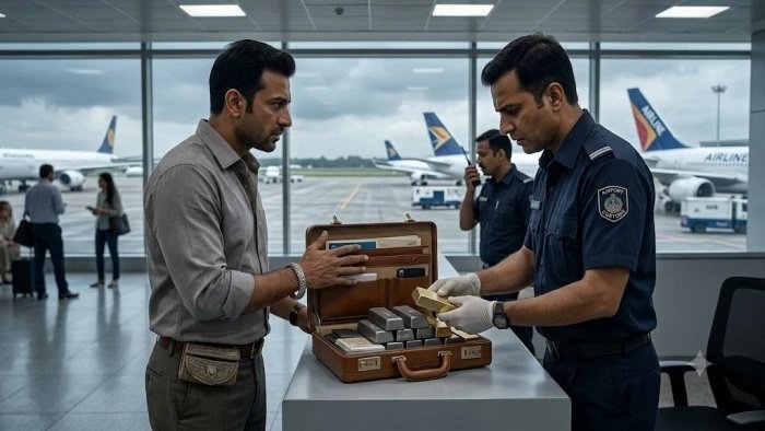 अबूधाबी-इंदौर फ्लाइट से 1.28 करोड़ के सोने की तस्करी का पर्दाफाश, सराफा कारोबारी समेत 5 गिरफ्तार