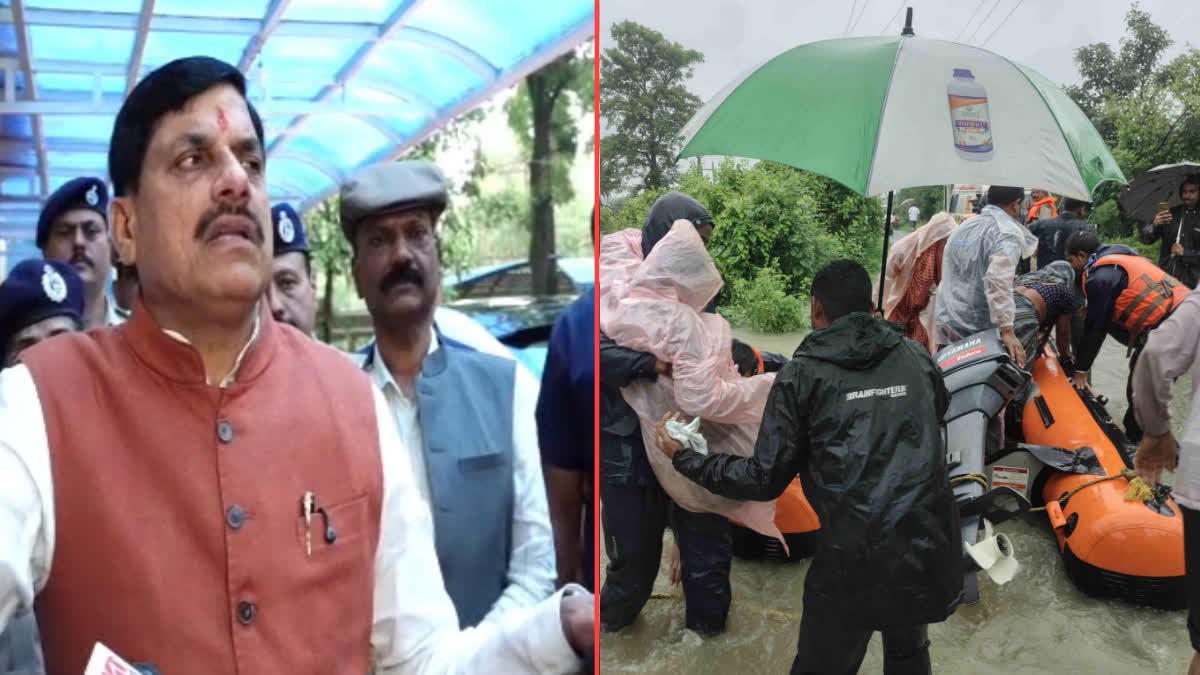 सीएम मोहन यादव ने की राहत और बचाव कार्यों की समीक्षा, प्रदेश में अब तक 527 लोगों का सुरक्षित रेस्क्यू