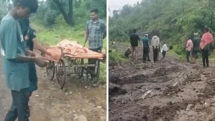 जबलपुर के रीमा गांव की अमानवीय तस्वीर, बुनियादी सुविधाएं न होने से ग्रामीणों में भारी आक्रोश