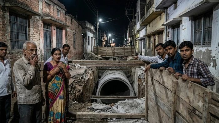 बंगाली चौराहे से पलासिया नए अलाइनमेंट से मचा हड़कंप, रहवासियों ने मेट्रो जीएम से की मुलाकात