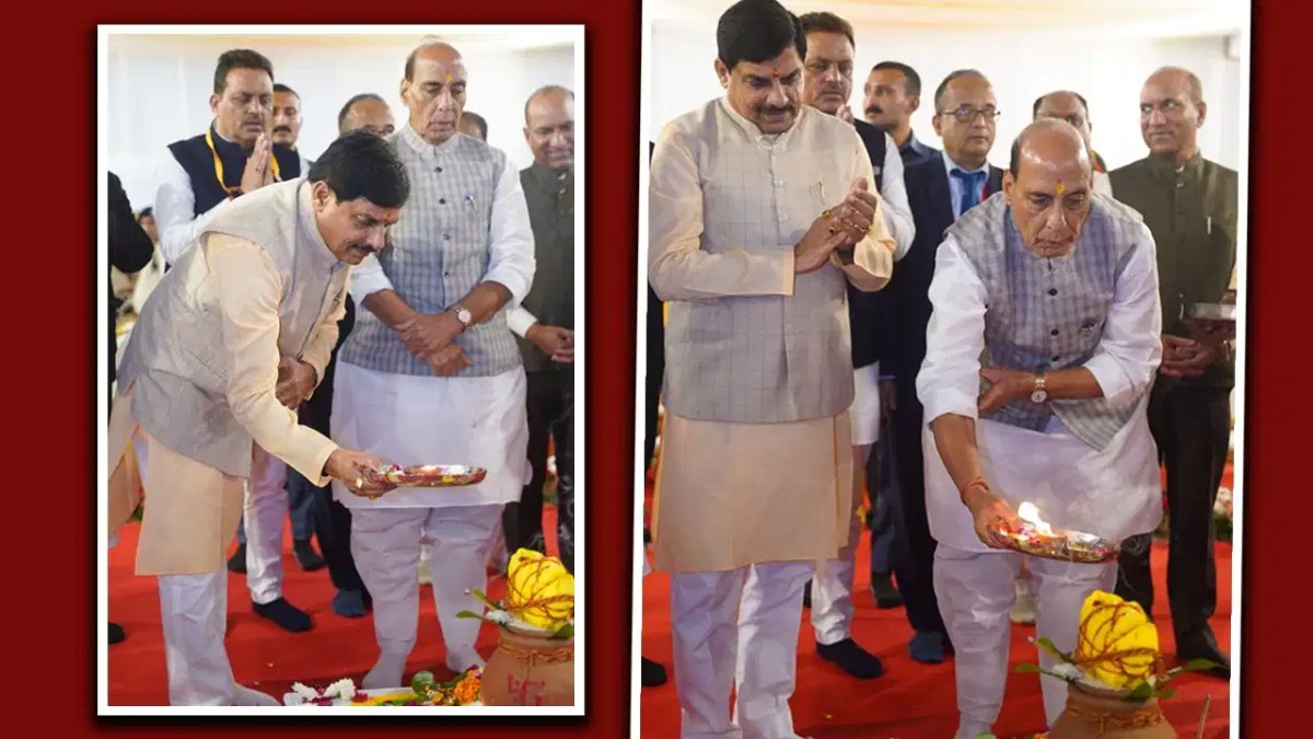 आधुनिक युद्ध में आज भी टैंक की प्रासंगिकता खत्म नहीं हुई, बोले रक्षा मंत्री- डिफेंस हब बनेगा मध्य प्रदेश