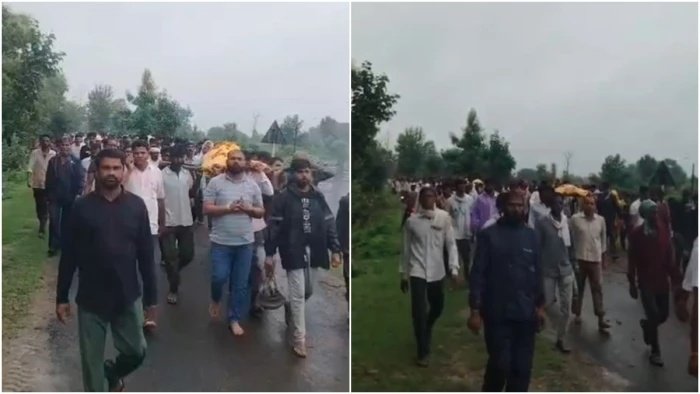 राजगढ़ हादसे में एक ही परिवार के 9 लोगों की मौत, धांसड़ गांव में हुआ गमगीन माहौल में अंतिम संस्कार
