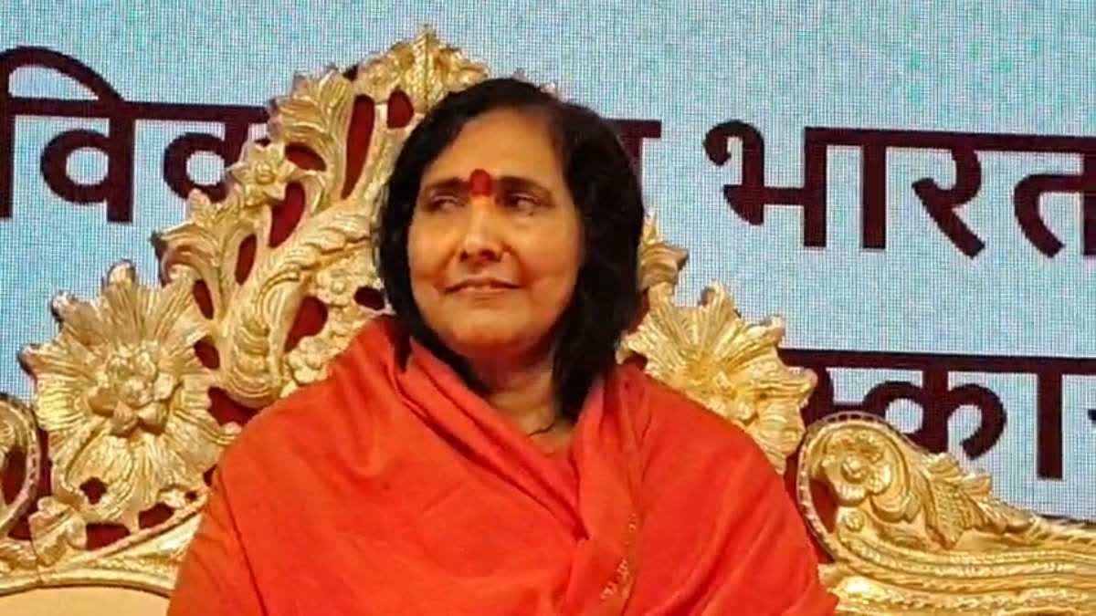 राम मंदिर चढ़ावा चोरी पर पद्मभूषण साध्वी ऋतंभरा का बड़ा बयान, कहा- श्रद्धा के धन पर गिद्ध दृष्टि रखना दंडनीय अपराध