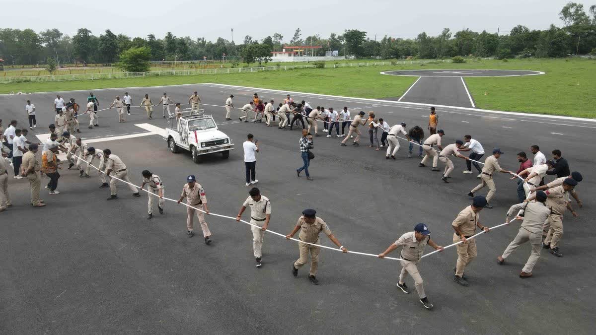 बाबा महाकाल की सवारी और सावन मास को लेकर उज्जैन पुलिस अलर्ट, रस्सा पार्टी की लाइव रिहर्सल