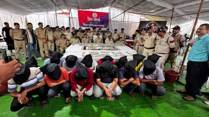 राजगढ़ पुलिस की बड़ी कार्रवाई, 30 हजार किमी पीछा कर दबोचे शातिर ठग, 1.73 करोड़ नगद बरामद