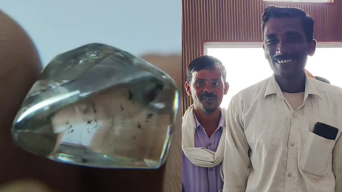 पन्ना में मजदूर अखिलेश पाल की खुली किस्मत, खेत की खदान में मिला 16.96 कैरेट का बेशकीमती हीरा