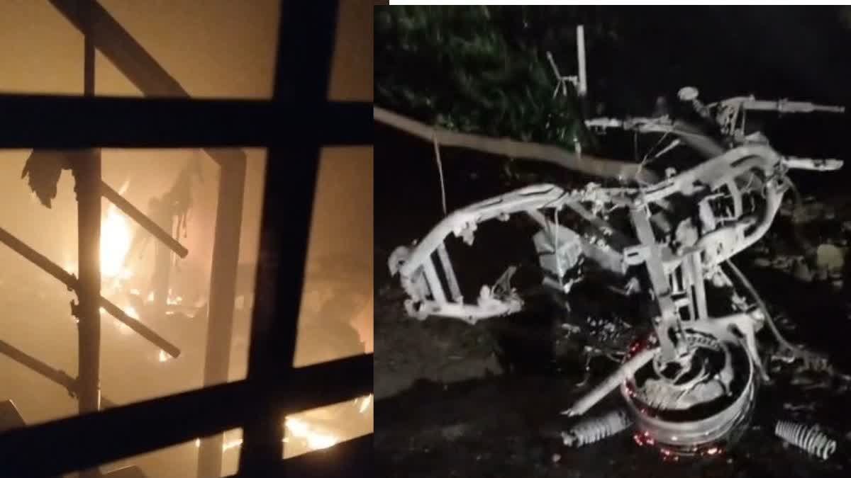 रतलाम में चार्जिंग के दौरान ई-स्कूटी में जोरदार धमाका, घर में लगी आग से मां और दो बेटियां झुलस गईं