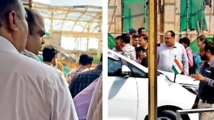 मेडिकल लीव पर हैं पूर्व सीएमएचओ डॉ. सचिन श्रीवास्तव, लेकिन स्वास्थ्य मंत्री के स्वागत में रेलवे स्टेशन पर आए नजर