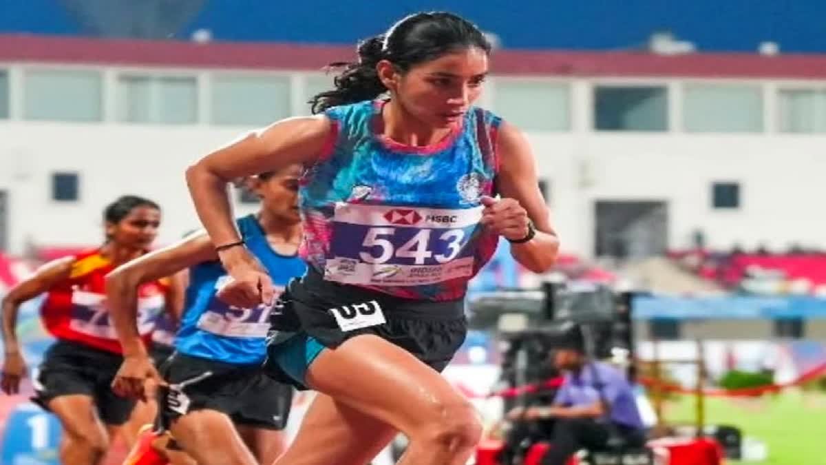 भोपाल की एथलीट पूजा ओला ने रचा इतिहास, भुवनेश्वर में 1500 मीटर रेस जीतकर जीता गोल्ड मेडल