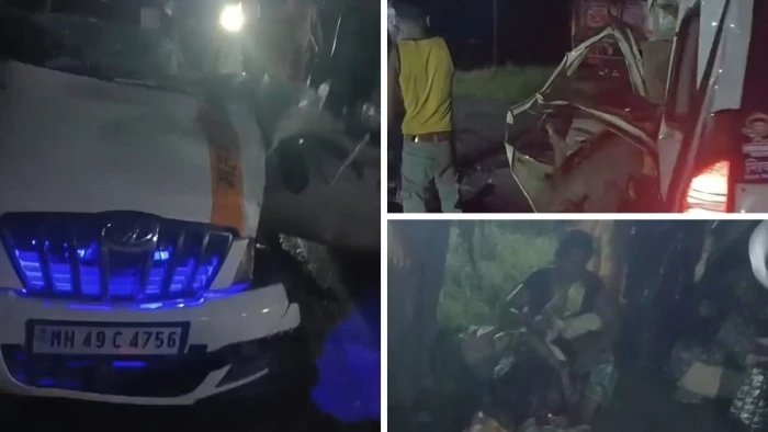 बैतूल-नागपुर नेशनल हाईवे पर दर्दनाक सड़क हादसा, ट्रक से टकराई कार, पति-पत्नी समेत 3 की मौत