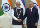 उज्बेकिस्तान के दौरे पर पीएम मोदी को मिला सर्वोच्च सम्मान, स्वतंत्रता की 35वीं वर्षगांठ पर दी बधाई
