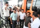 संस्कारधानी को जल्द मिलेगी ई-बस की सौगात, 32 आधुनिक एसी बसें जबलपुर पहुंचीं