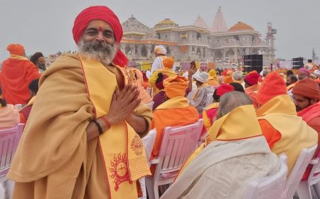 राम मंदिर आंदोलन से जुड़े भोजपाली बाबा ने शुरू की आठवीं नर्मदा परिक्रमा, जानिए उनका खास जीवन सफर