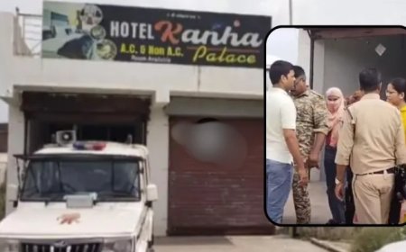 नेशनल हाईवे पर संचालित होटल में चल रहा था देह व्यापार, पुलिस ने की दबिश; तीन थानों की फोर्स रही मौजूद