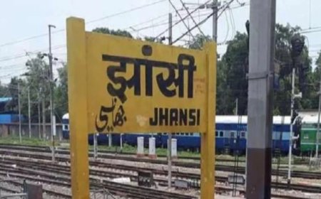 वीरांगना लक्ष्मीबाई झांसी स्टेशन पर ट्रैक निर्माण कार्य, ग्वालियर रूट की कई ट्रेनें रद्द और डायवर्ट