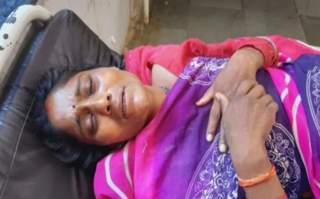 देहात थाना क्षेत्र के दर्पण कॉलोनी की घटना, किराए के मकान की छत से कूदी 40 वर्षीय महिला