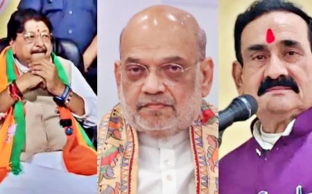 दिल्ली में बढ़ी सियासी हलचल, कैलाश विजयवर्गीय ने अमित शाह से की मुलाकात तो नरोत्तम मिश्रा भी पहुंचे दिल्ली