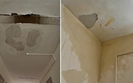 रिनोवेशन के बाद भी भर्तहरि हॉस्टल की खुली पोल, बारिश में कमरों में भरा पानी और सुरक्षा पर उठे सवाल