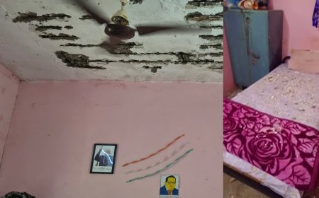 छात्रों की शिकायतों को नजरअंदाज करना पड़ा भारी, जर्जर भवन में जान जोखिम में डाल रहे छात्र