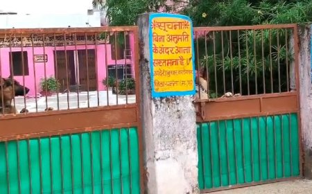 शाहनगर के कन्या छात्रावास में जर्मन शेफर्ड कुत्ते पालने पर विवाद, छात्राओं ने जताई दहशत
