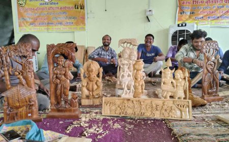 शहडोल में हथकरघा और हस्तशिल्प से बदली आदिवासियों की तकदीर, हुनरमंद कलाकार प्रतिदिन कमा रहे ₹600