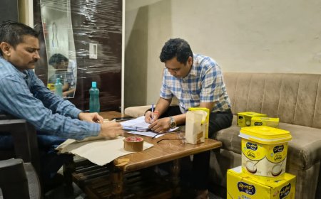 त्योहारों से पहले मिलावटखोरों पर शिकंजा, 25 हजार लीटर घी और करोड़ों की संपत्ति जब्त